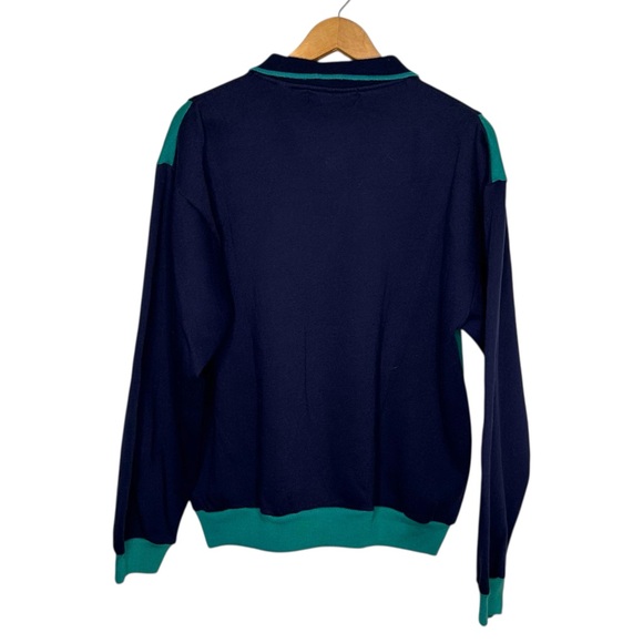 Vintage M.E. Sports Collared Sweatshirt - Picture 5 of 6